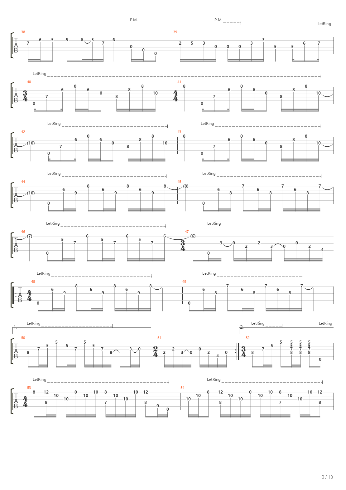 Alhambra吉他谱