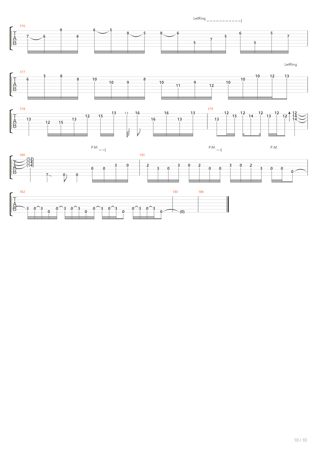 Alhambra吉他谱