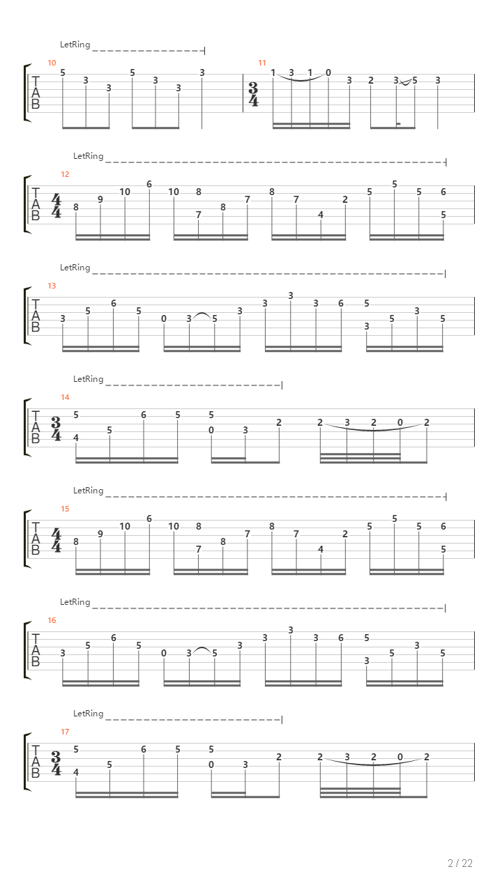 Alhambra吉他谱