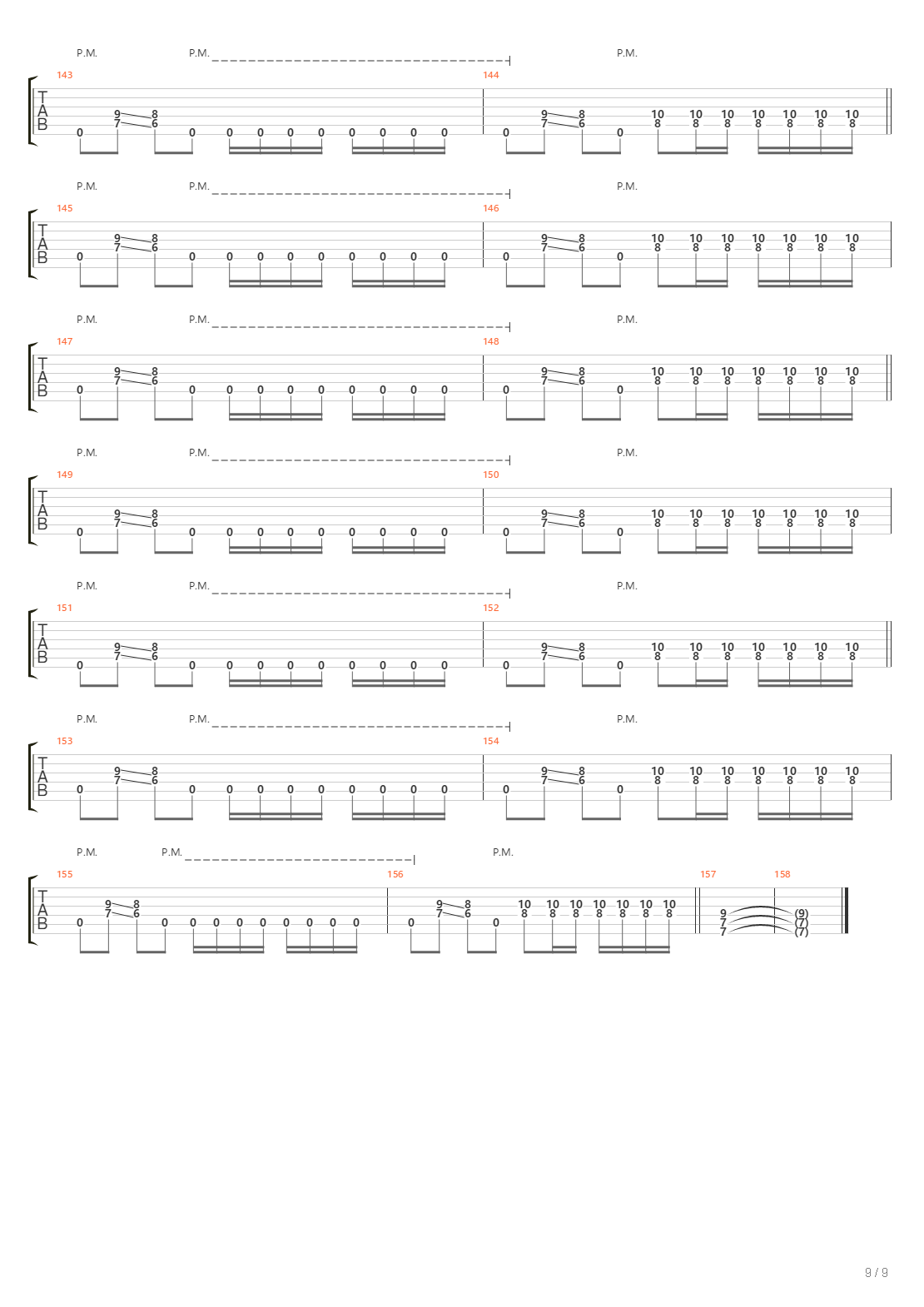 Conqueror吉他谱