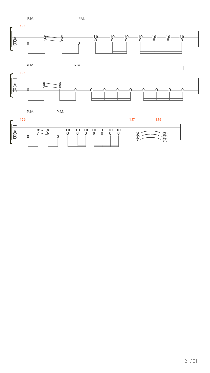 Conqueror吉他谱