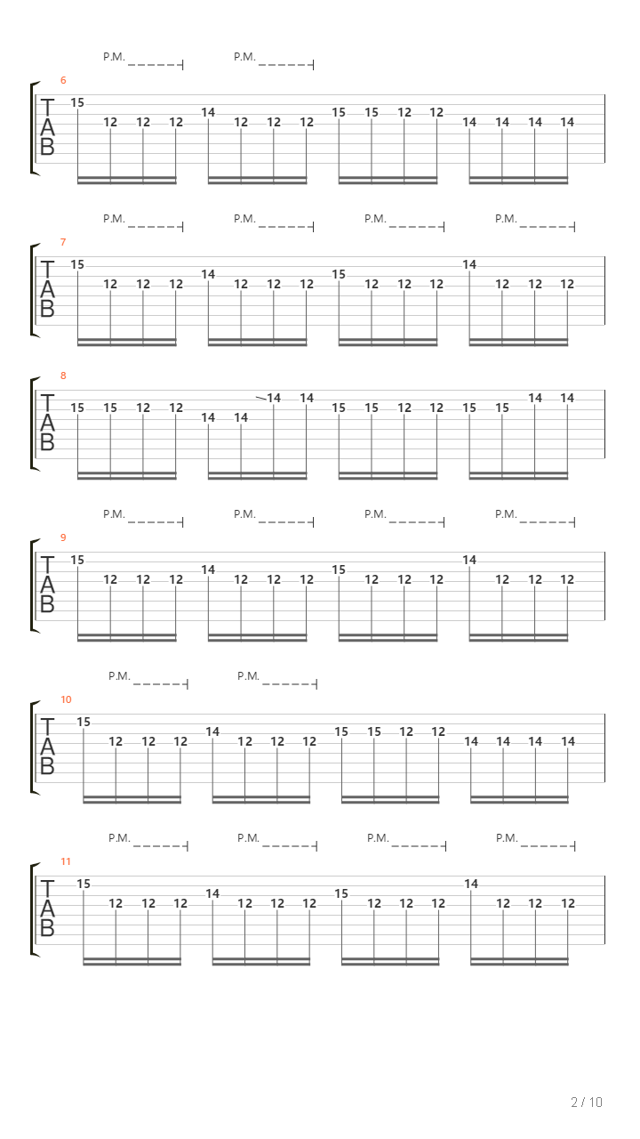 Erebus吉他谱