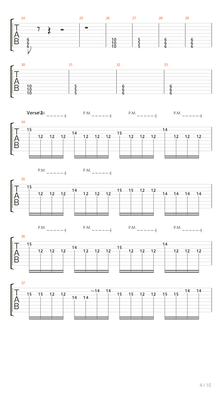 Erebus吉他谱