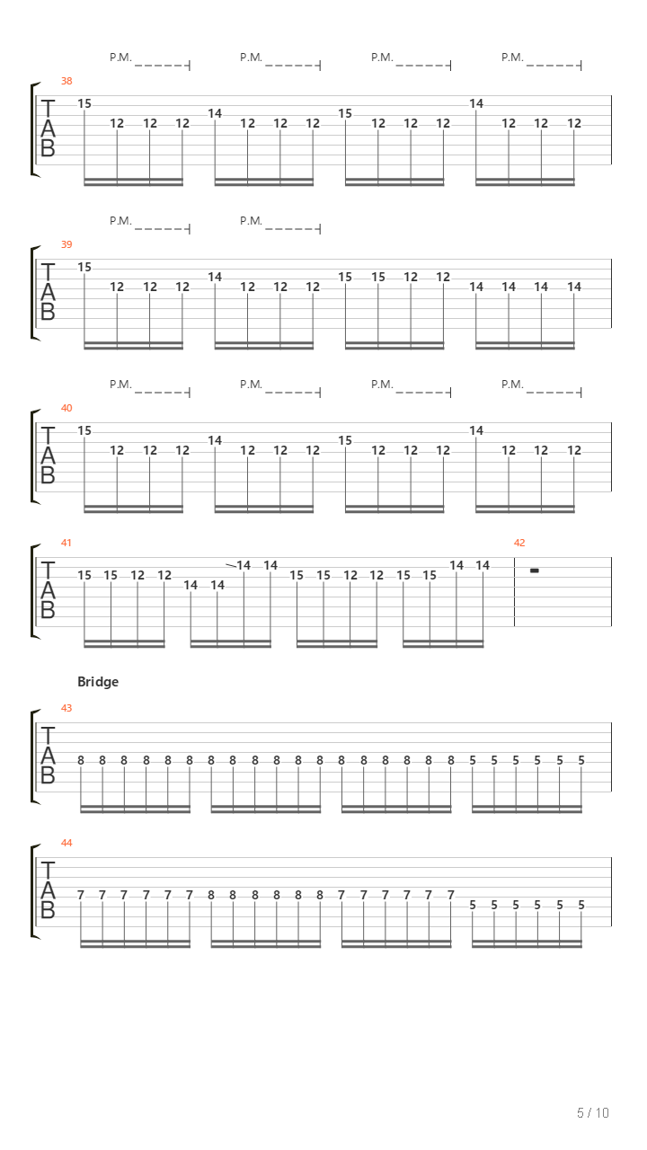 Erebus吉他谱