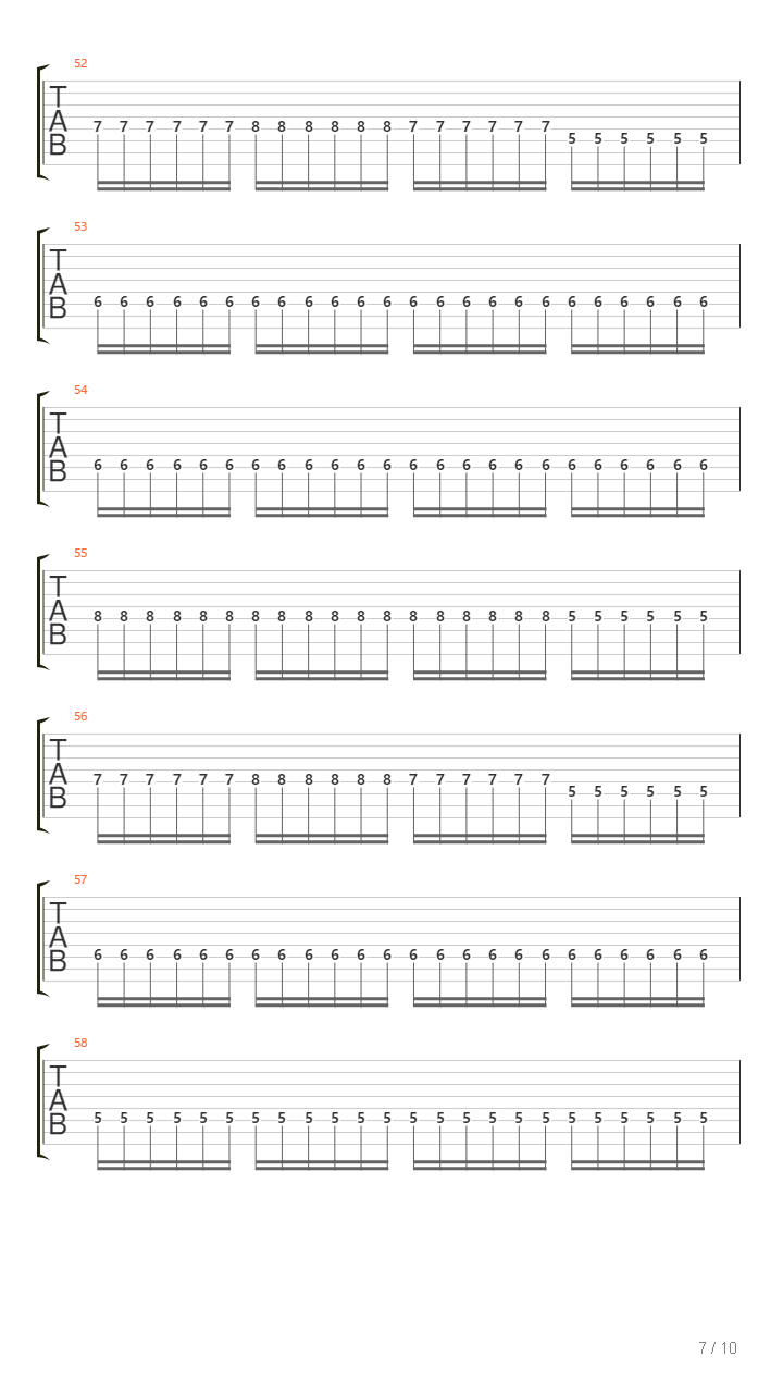 Erebus吉他谱