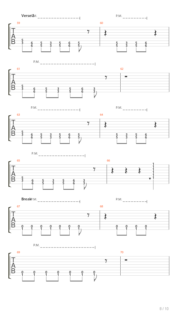 Erebus吉他谱