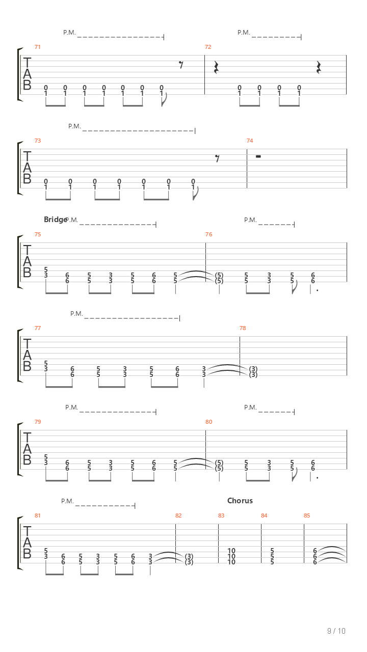 Erebus吉他谱