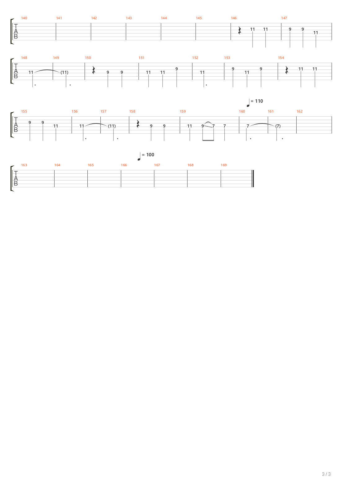 Rope吉他谱