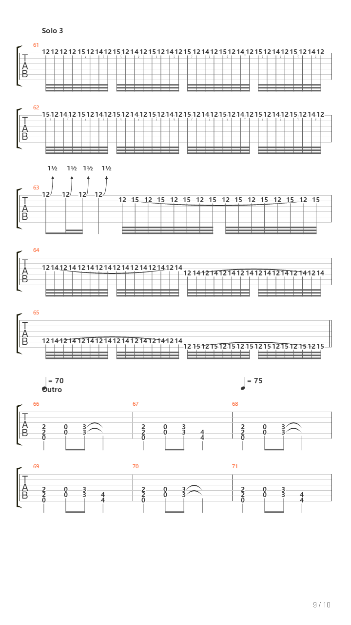 Dies Irae吉他谱