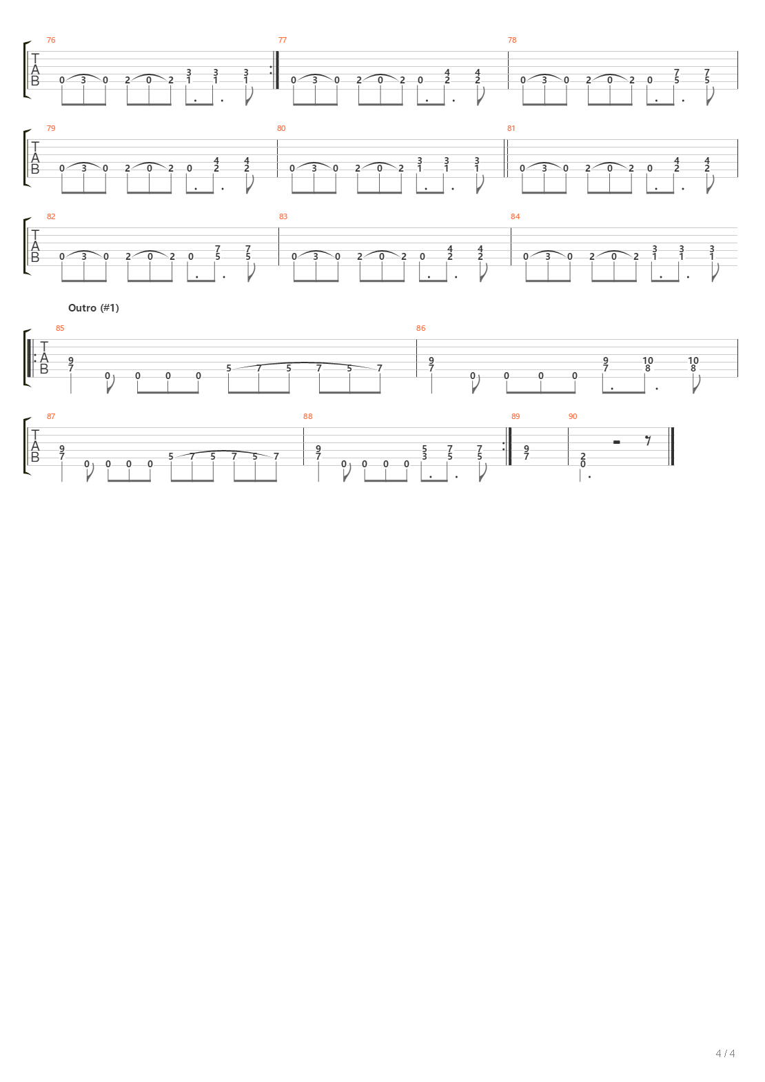 Hades吉他谱