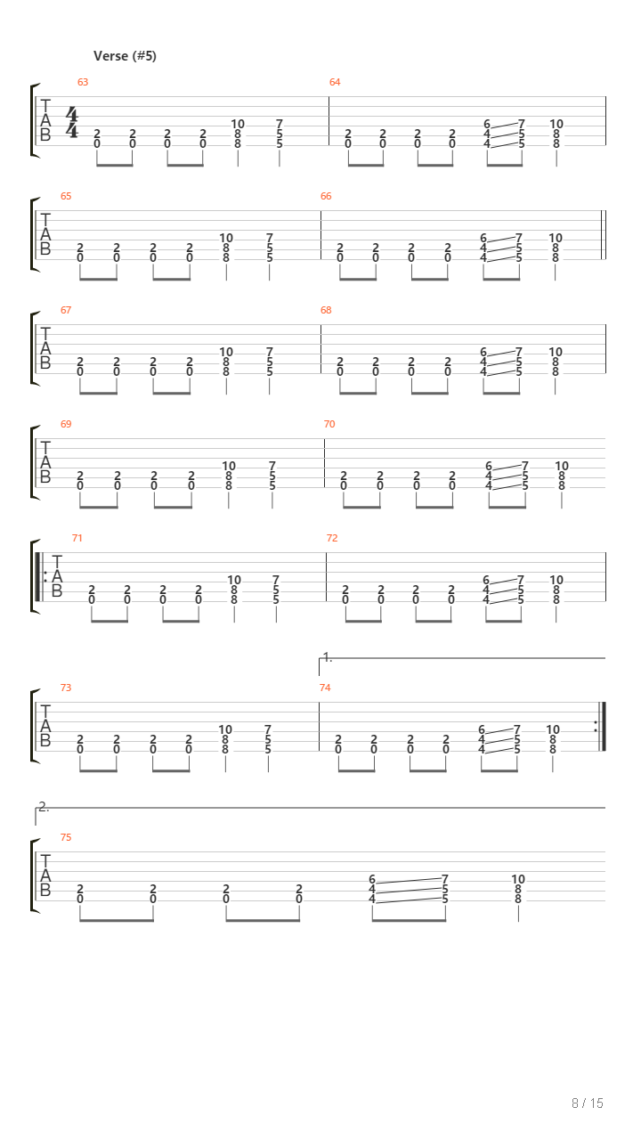 From The Pagan Vastlands吉他谱