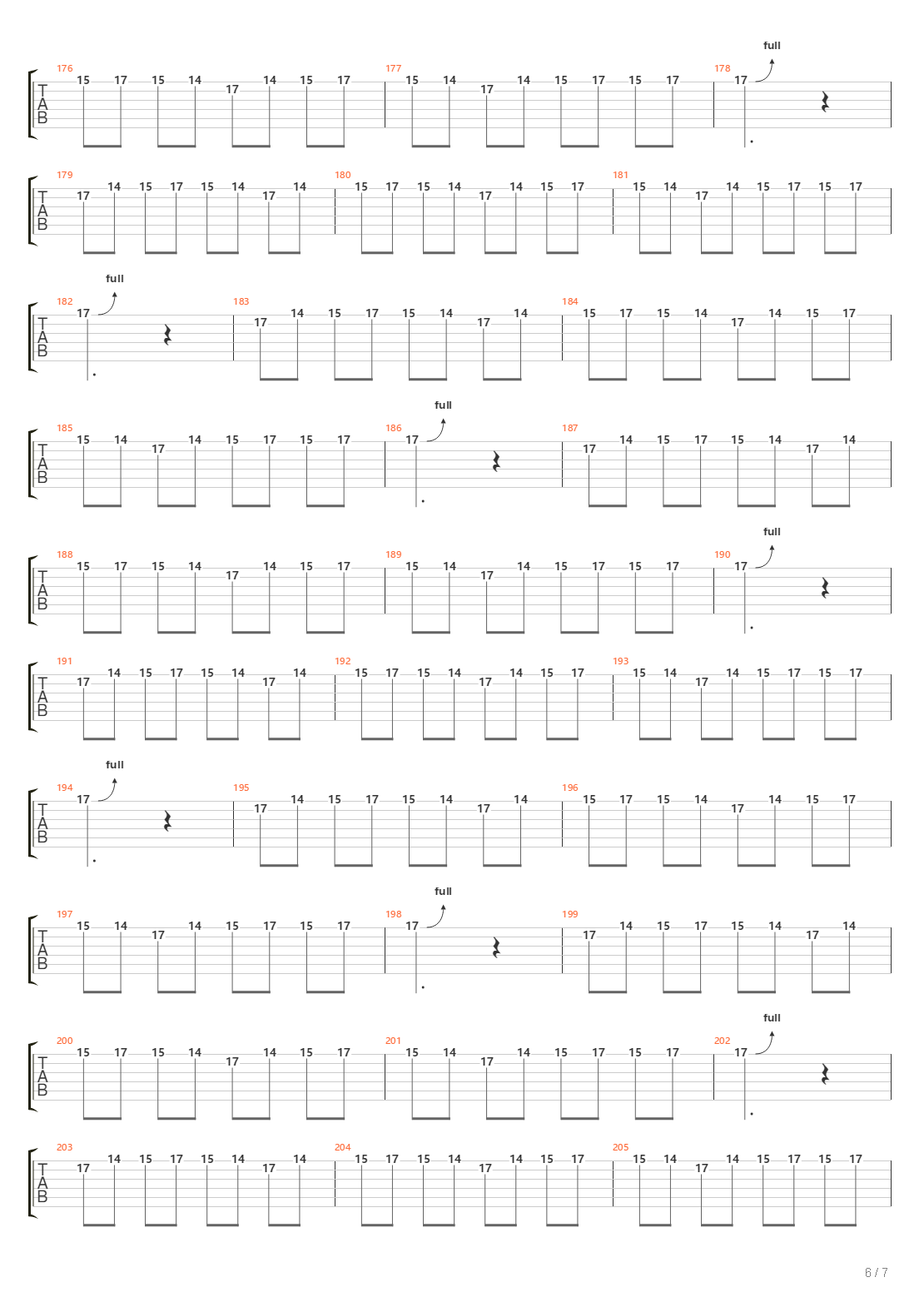 Traffic吉他谱