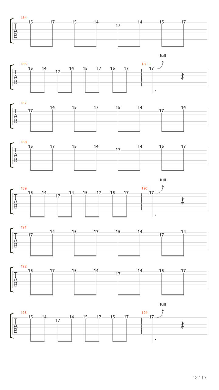 Traffic吉他谱