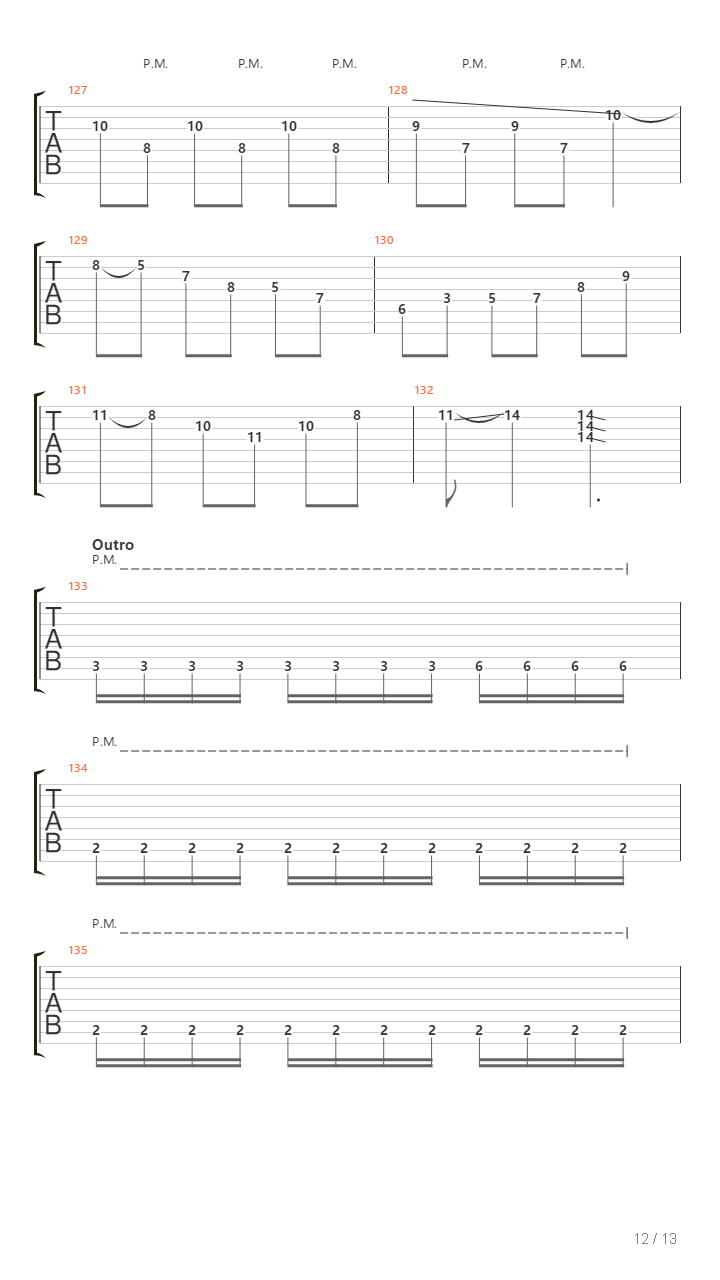 Lexorde吉他谱