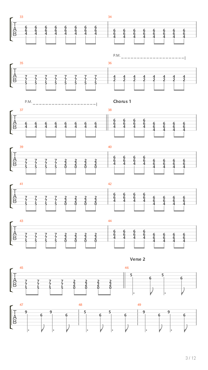 Rat Race吉他谱