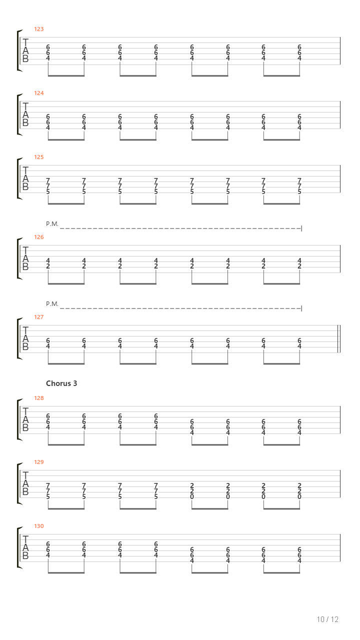 Rat Race吉他谱