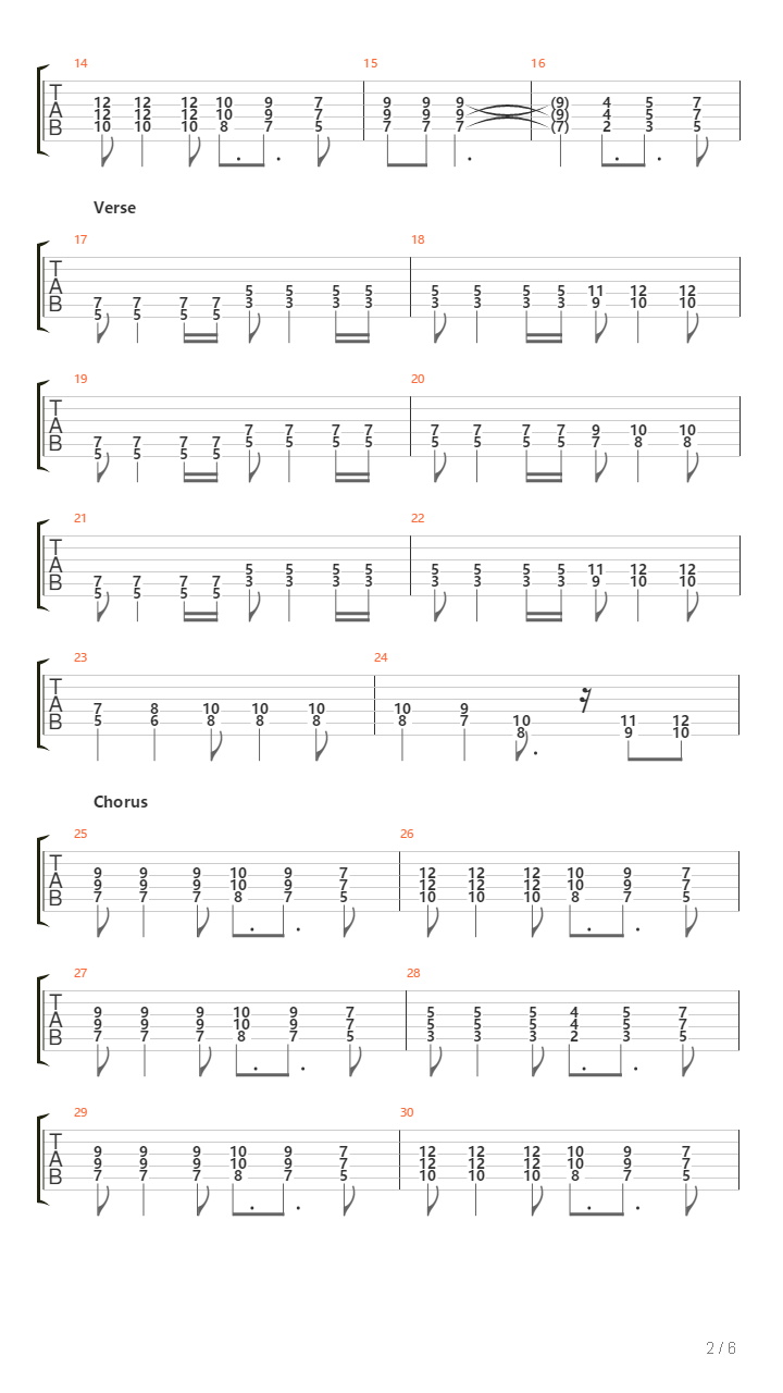 Smd吉他谱