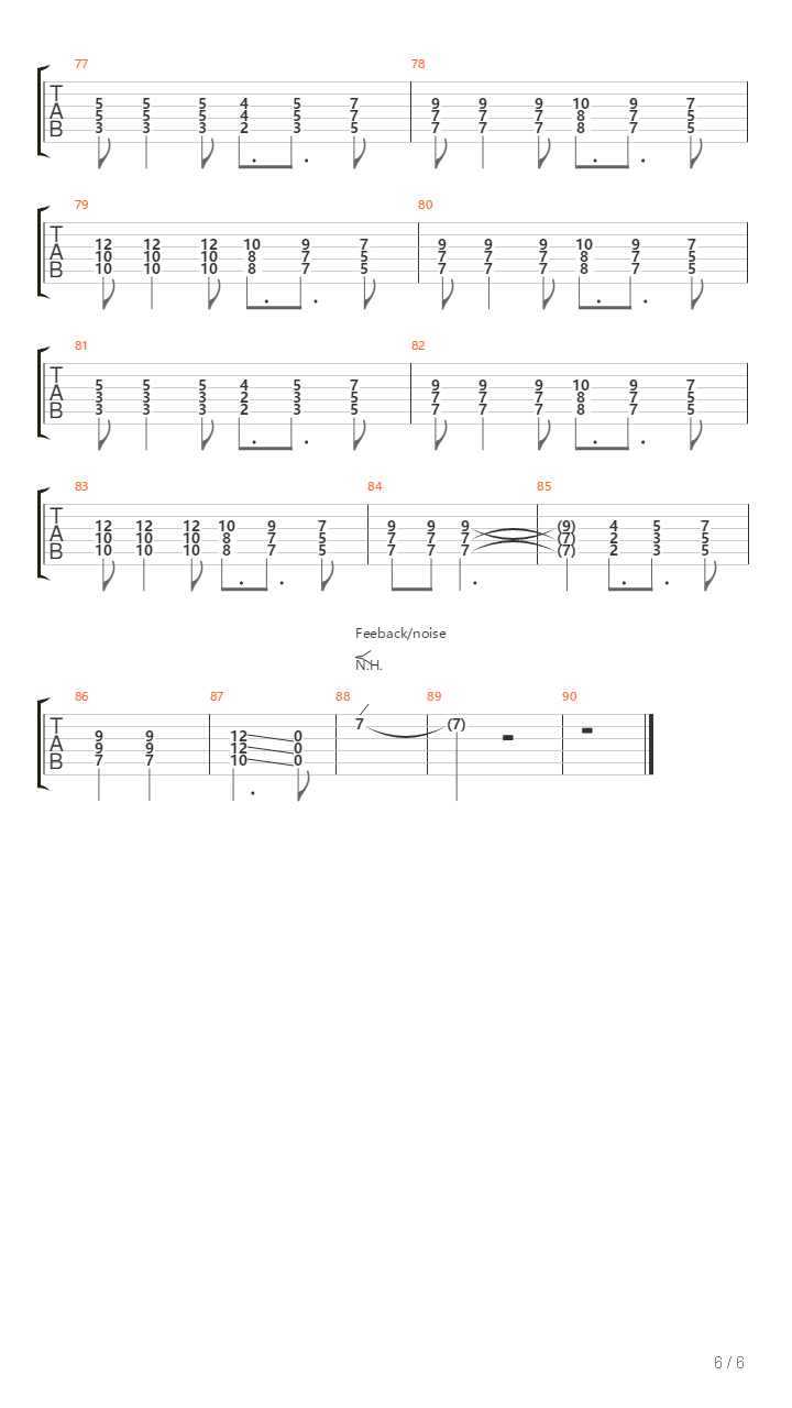 Smd吉他谱