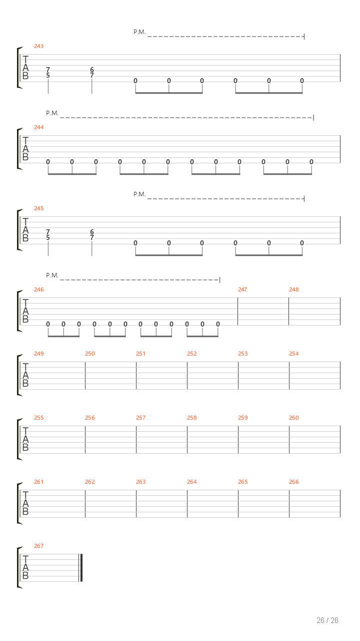 Hexed吉他谱