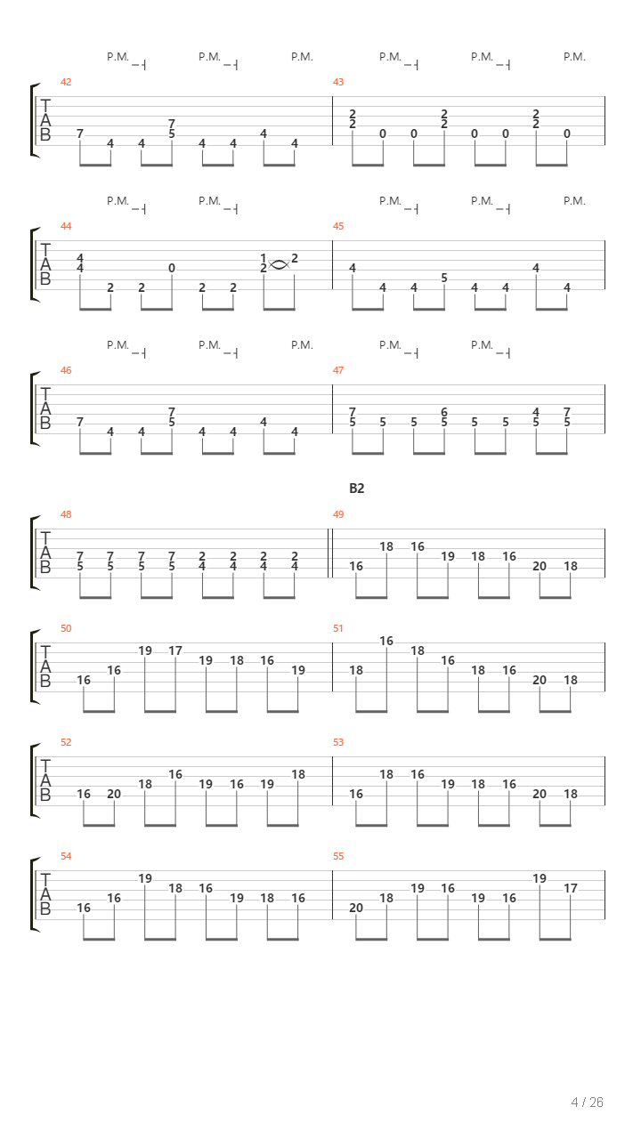 Hexed吉他谱