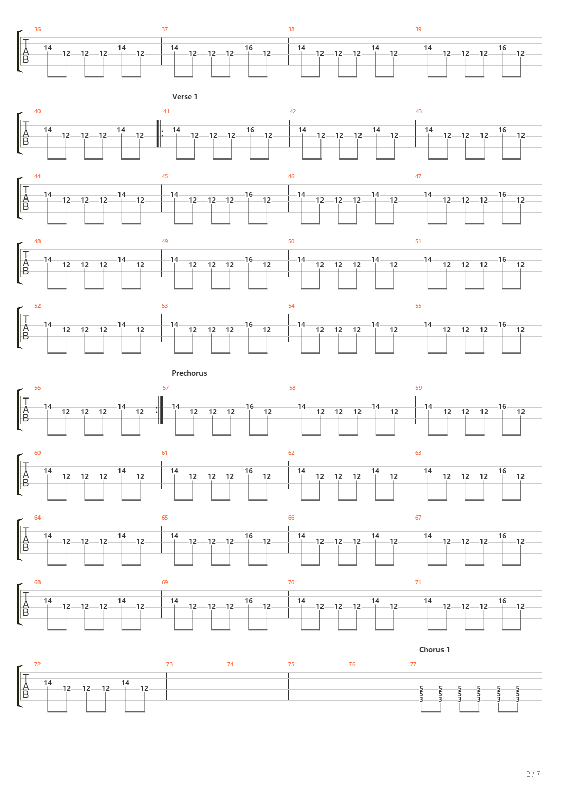 wayback吉他谱图片