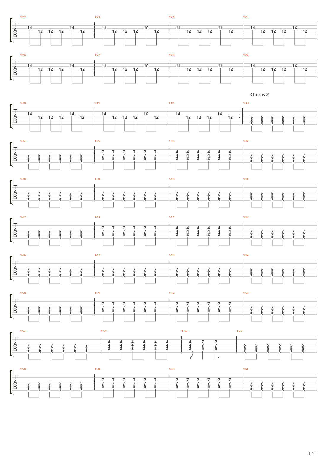 The Pavilion A Long Way Back吉他谱