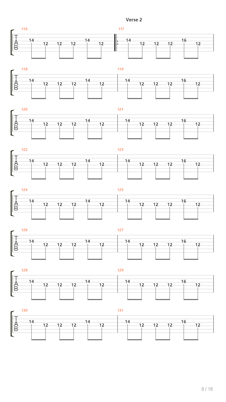 The Pavilion A Long Way Back吉他谱