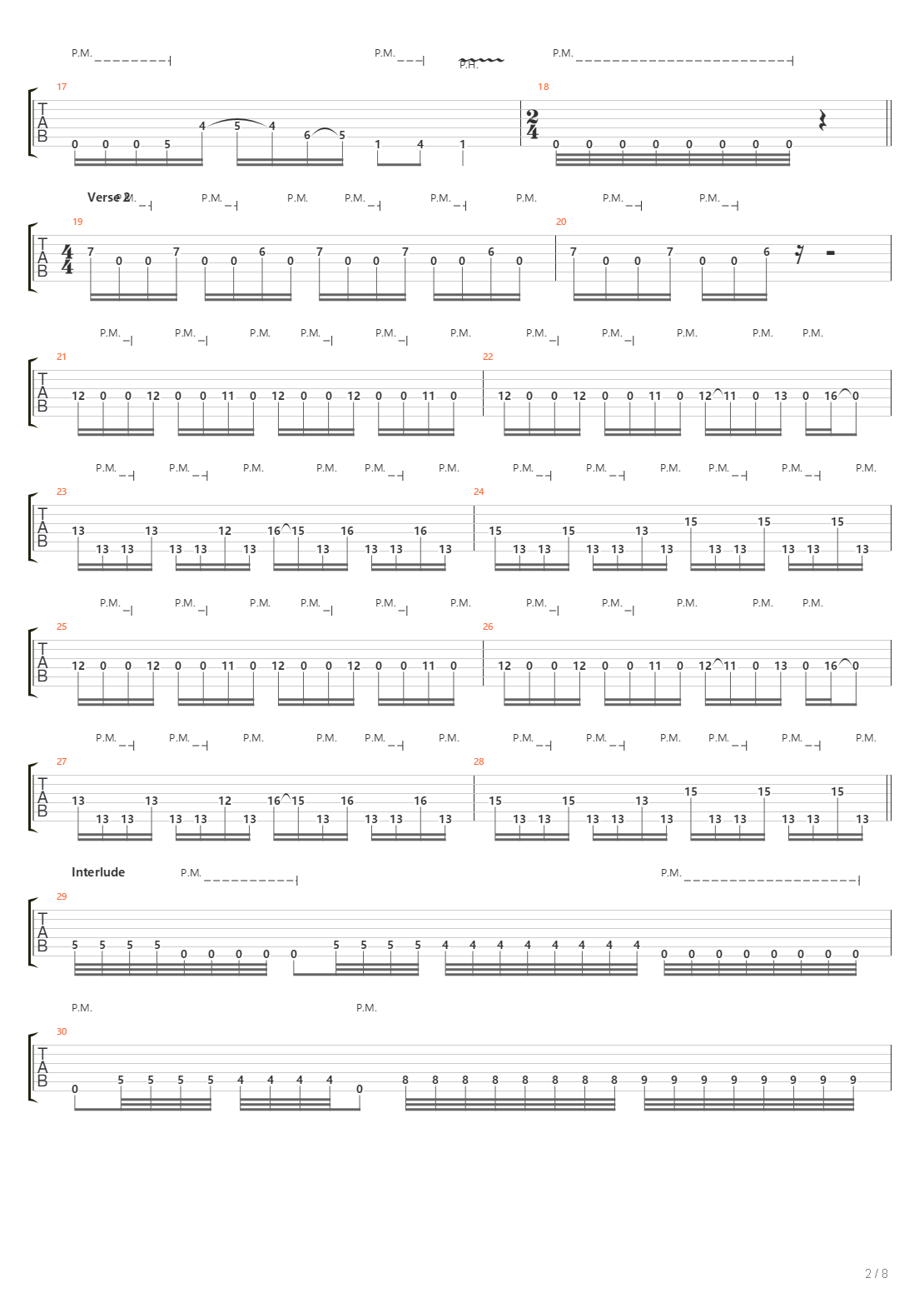 Anatomy Of Sin吉他谱