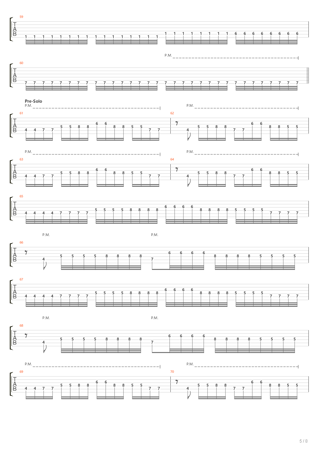 Anatomy Of Sin吉他谱