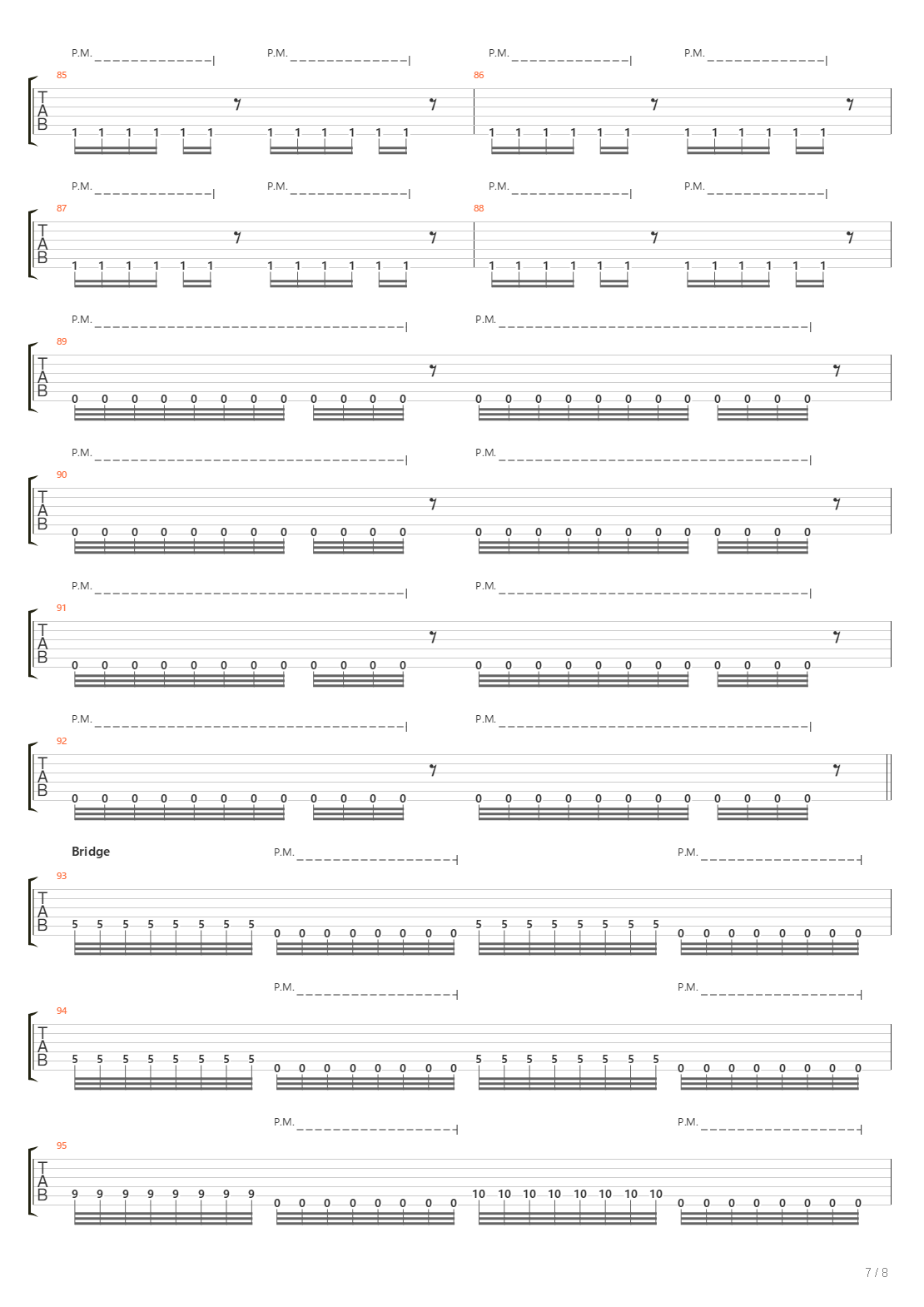 Anatomy Of Sin吉他谱