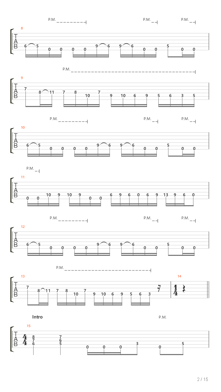 Anatomy Of Sin吉他谱
