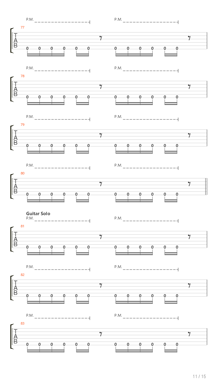 Anatomy Of Sin吉他谱