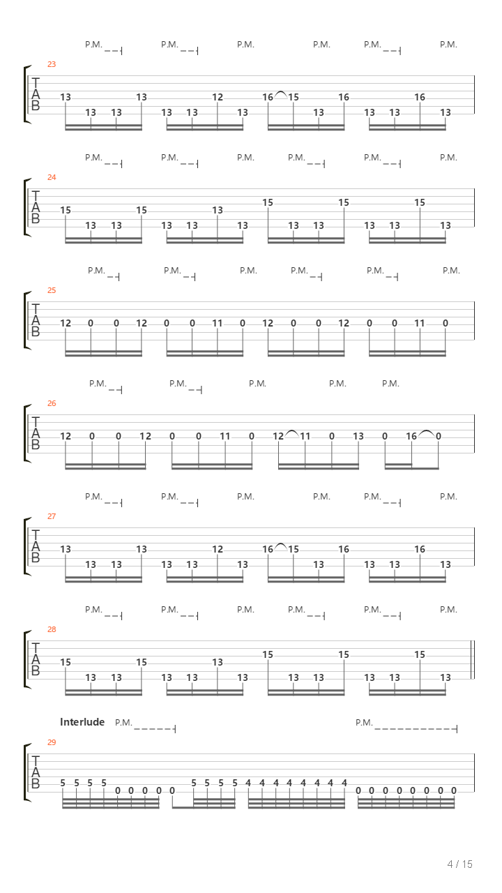 Anatomy Of Sin吉他谱