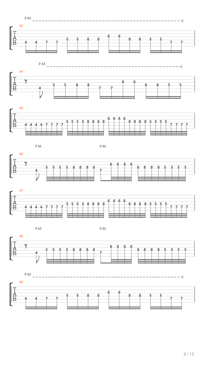 Anatomy Of Sin吉他谱