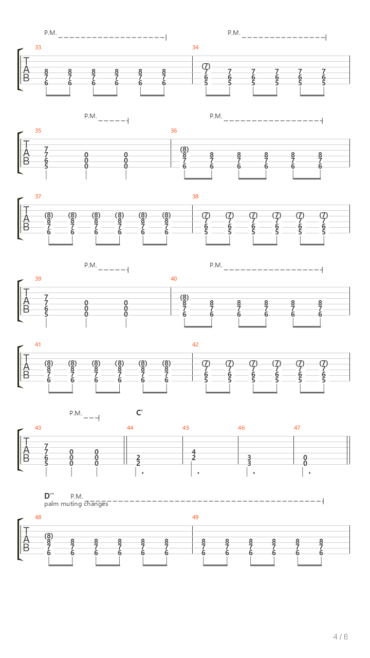 The Metropolitan吉他谱