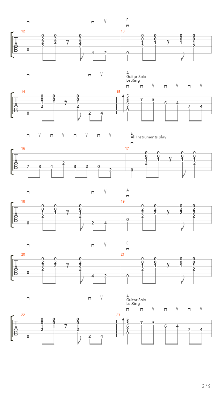 Country Twist吉他谱