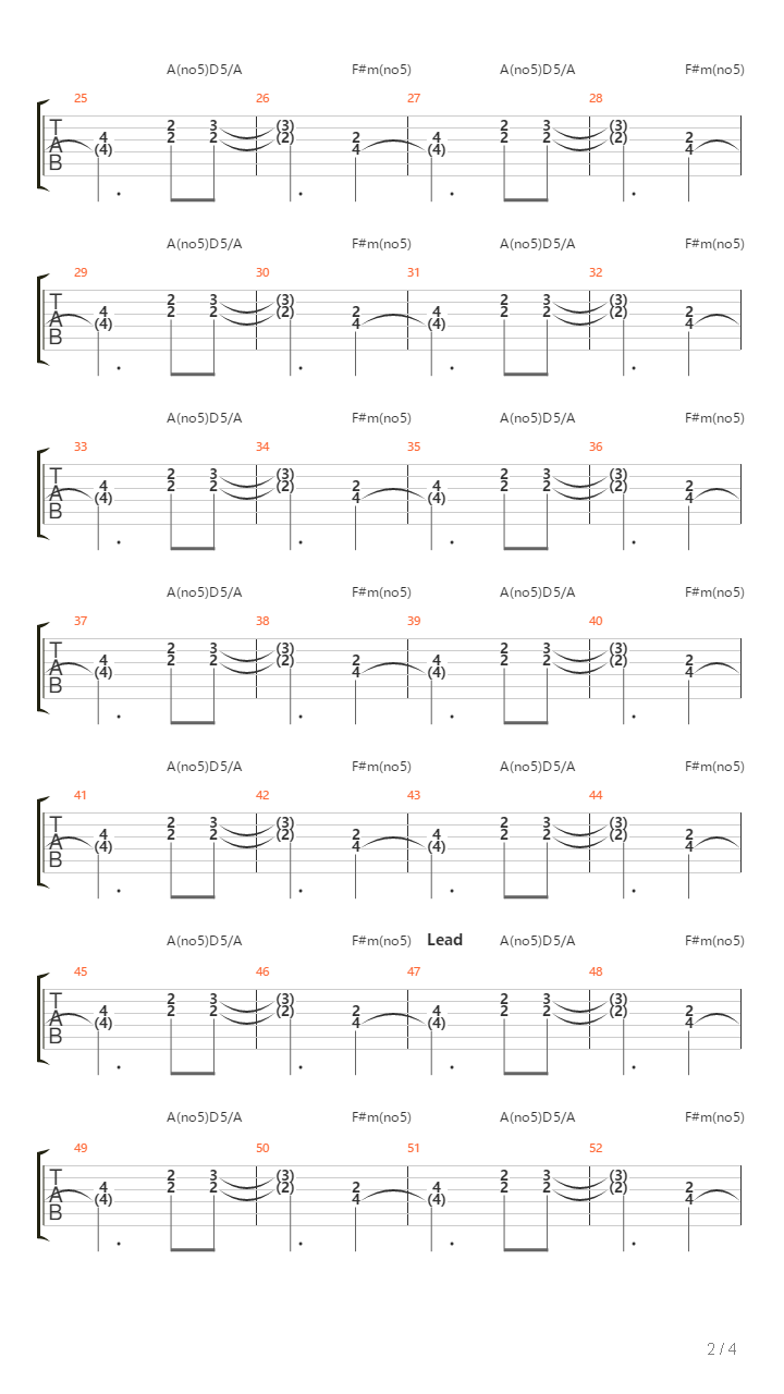 The Man吉他谱