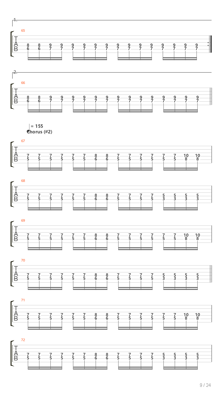 Heimdallr吉他谱