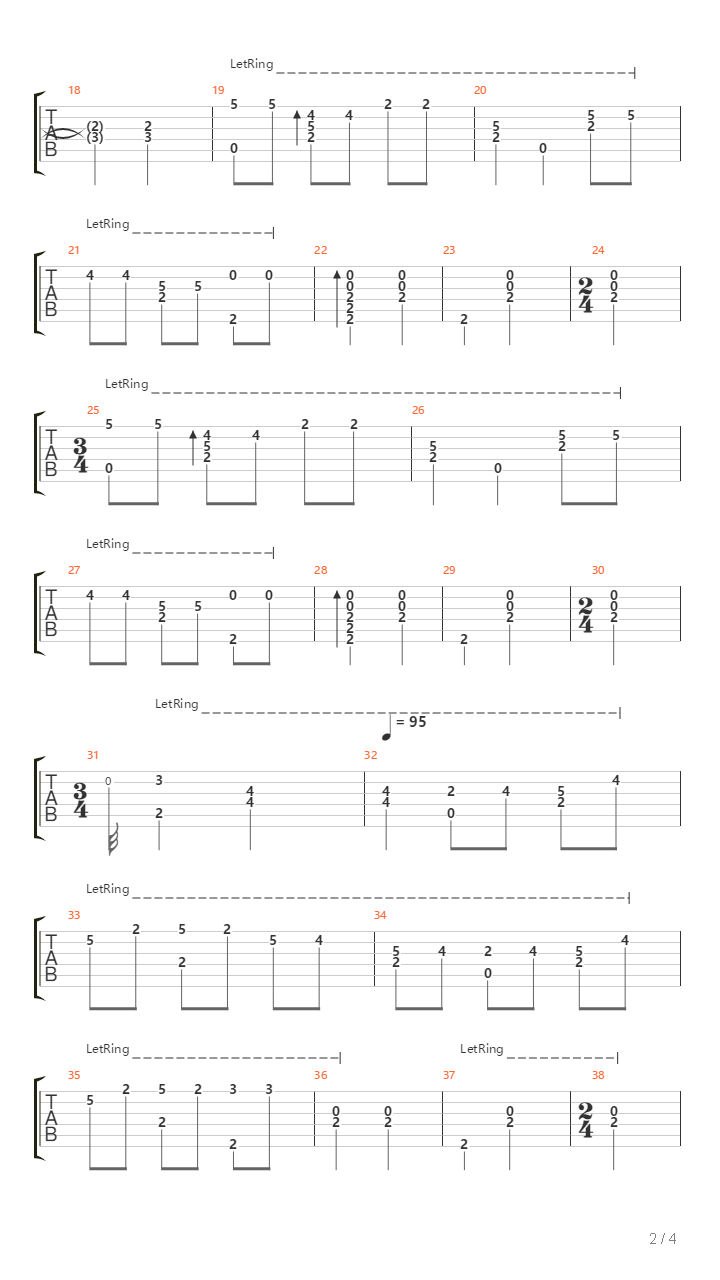 Gnossienne No 3吉他谱