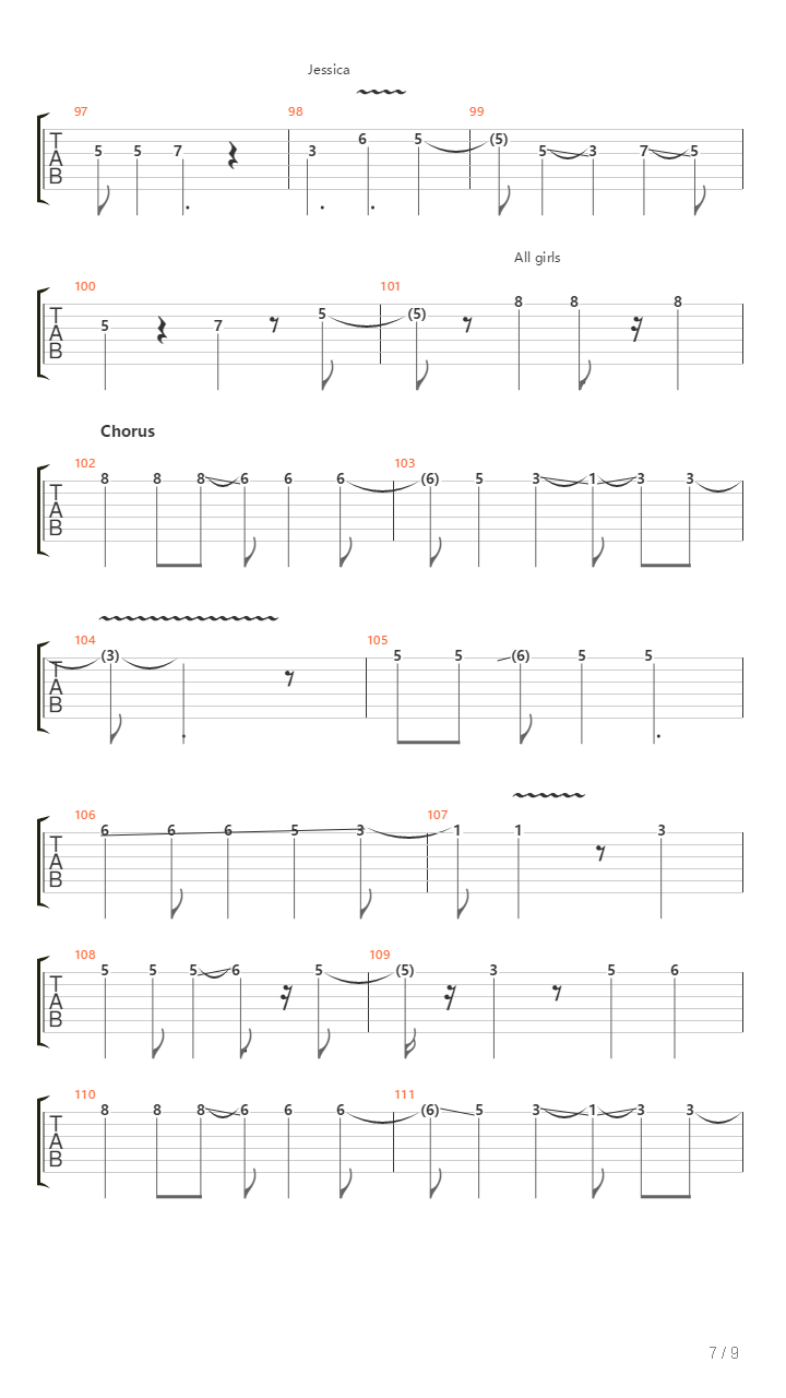 Way To Go吉他谱