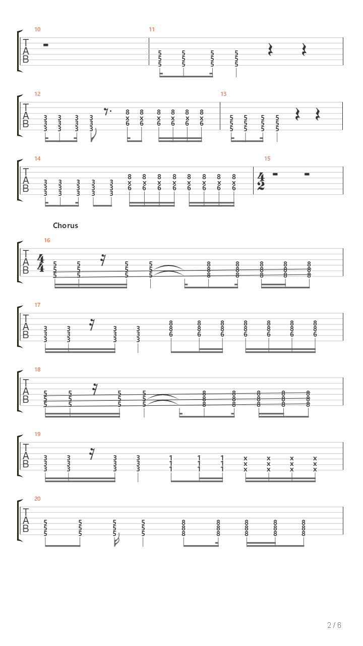 Bulletproof吉他谱