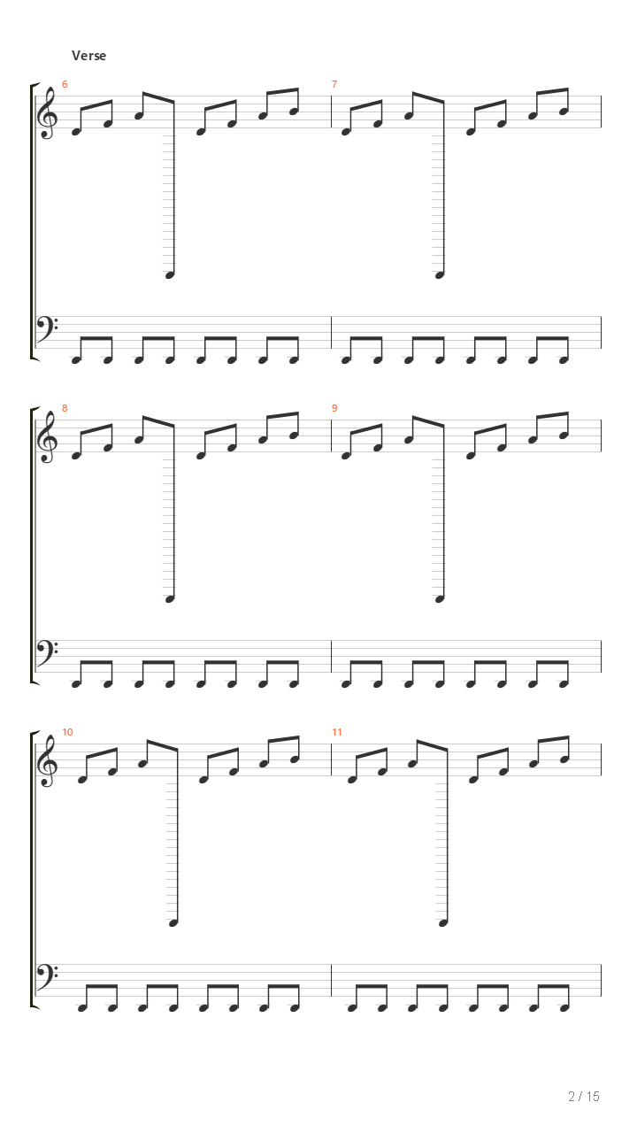 Faust吉他谱