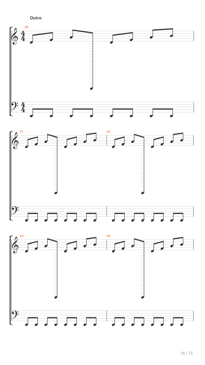 Faust吉他谱