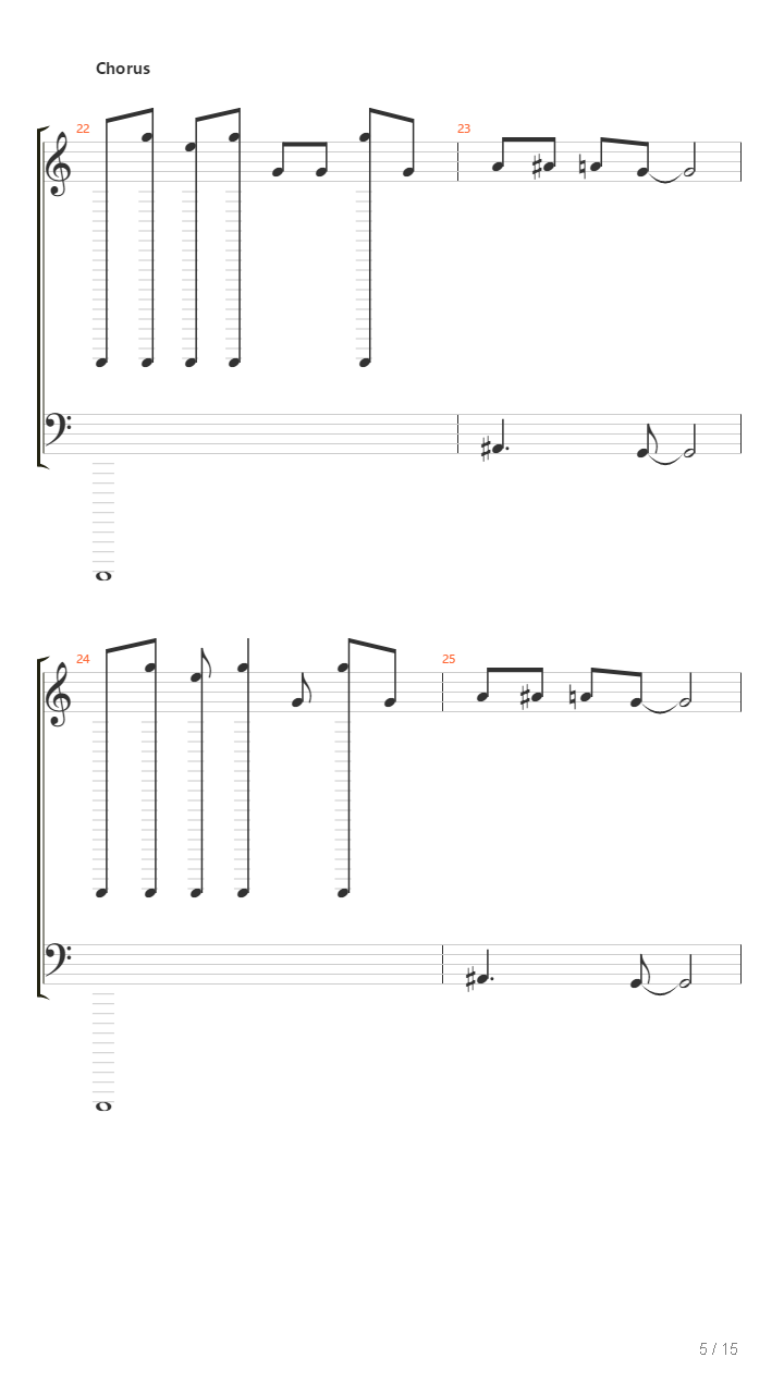 Faust吉他谱