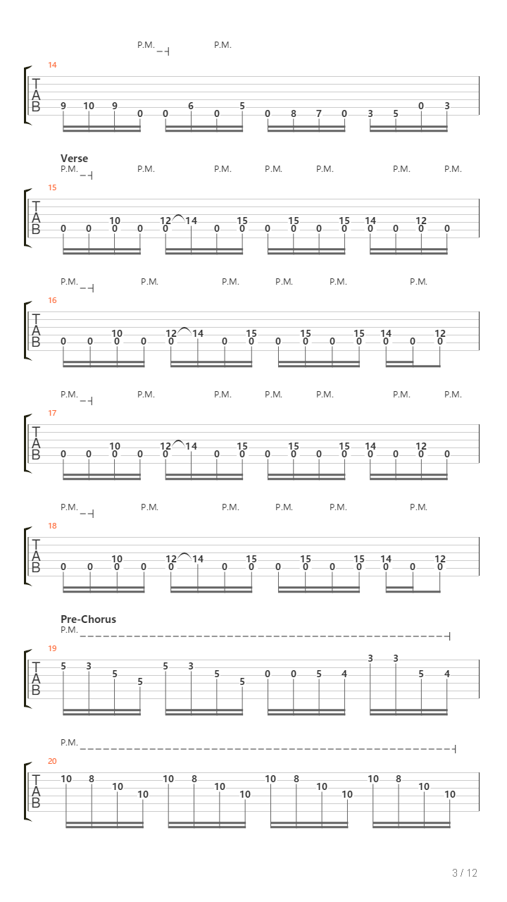Deep Inside吉他谱