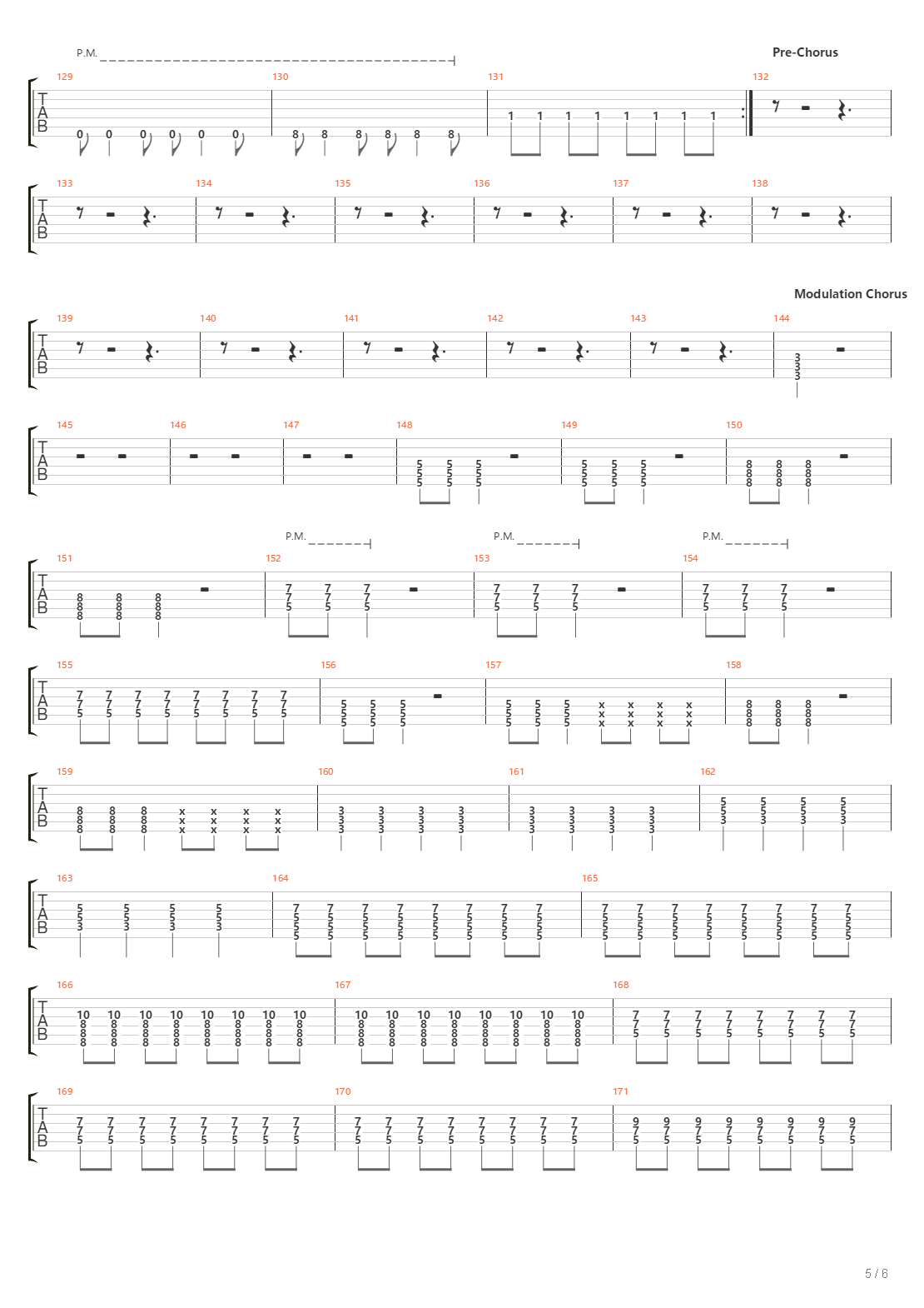 System吉他谱