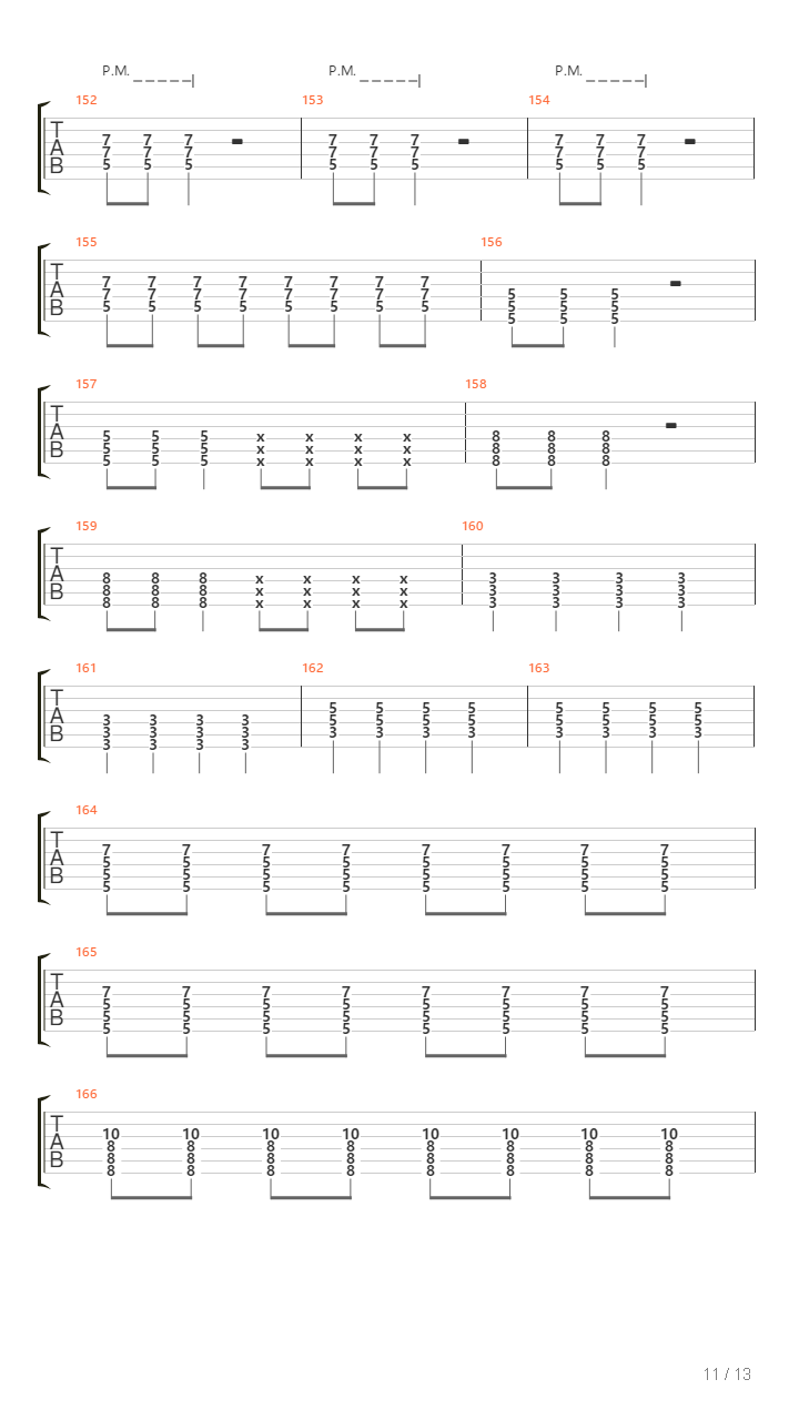 System吉他谱