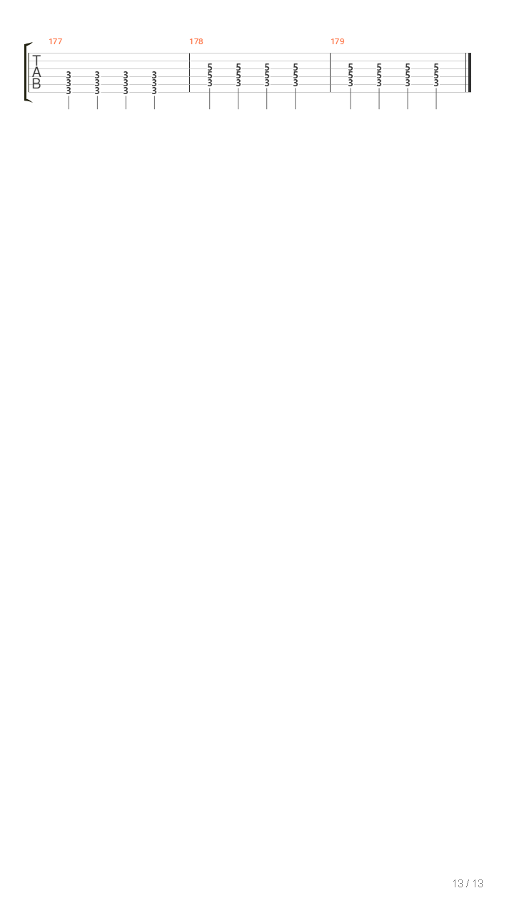 System吉他谱