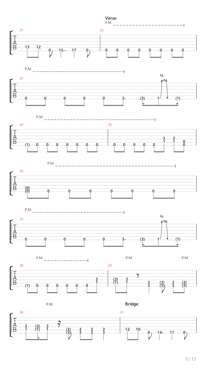 System吉他谱