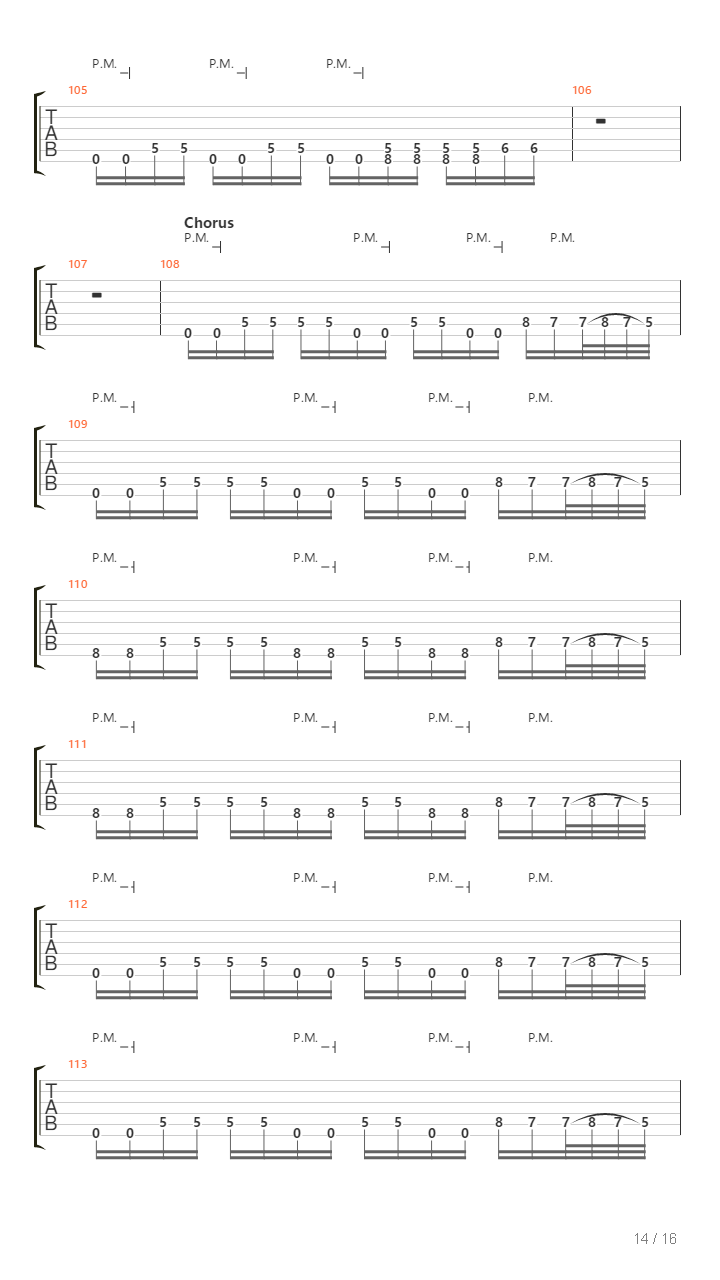 Voices吉他谱